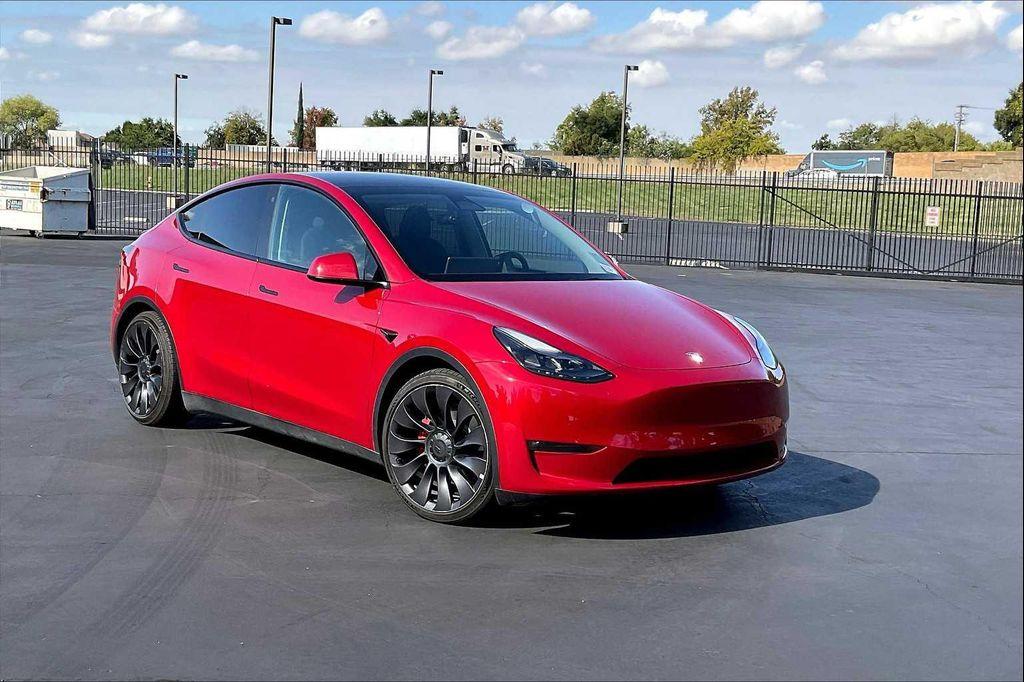 used 2023 Tesla Model Y car, priced at $32,597