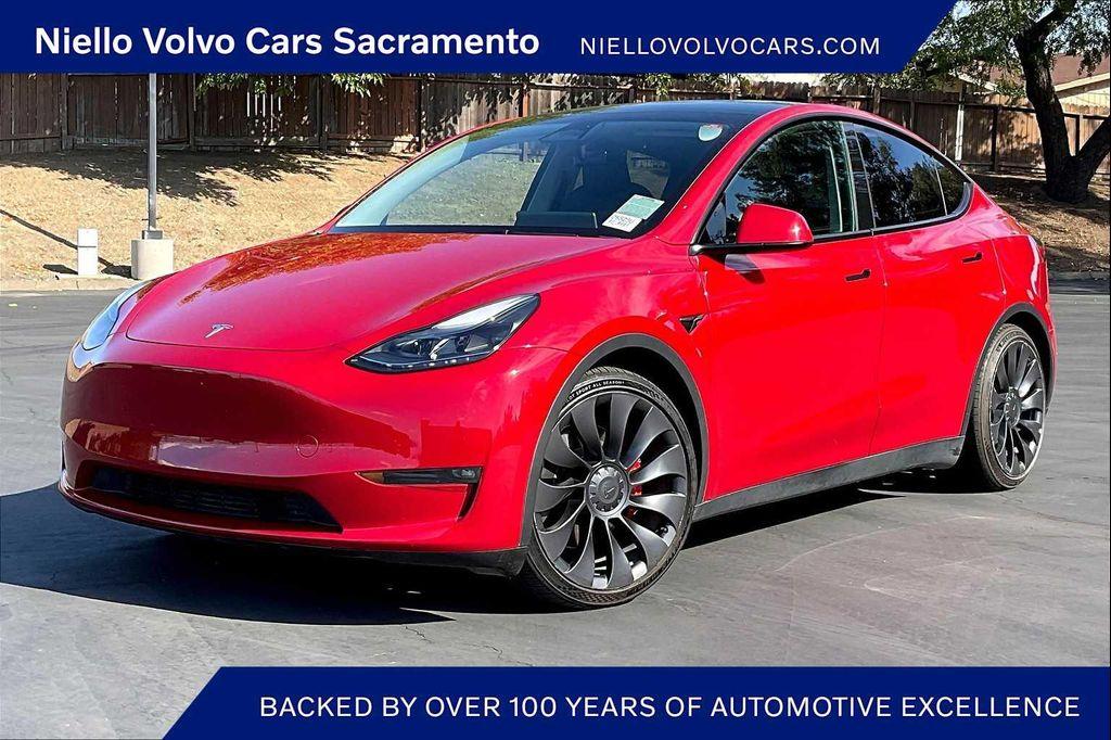 used 2023 Tesla Model Y car, priced at $32,597