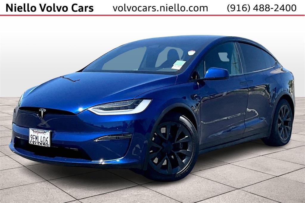 used 2022 Tesla Model X car, priced at $69,891