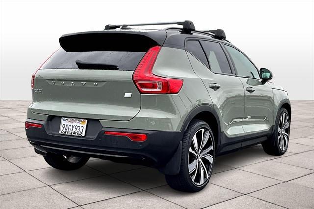 used 2021 Volvo XC40 Recharge Pure Electric car, priced at $29,370