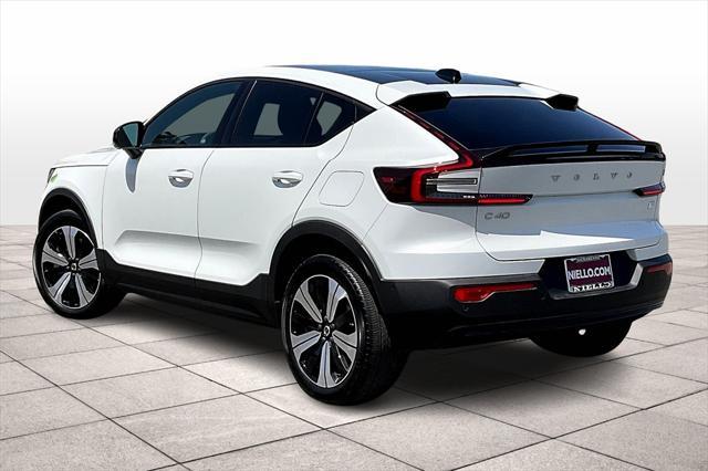 used 2023 Volvo C40 Recharge Pure Electric car, priced at $35,698