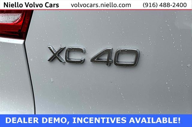 used 2024 Volvo XC40 car, priced at $42,100