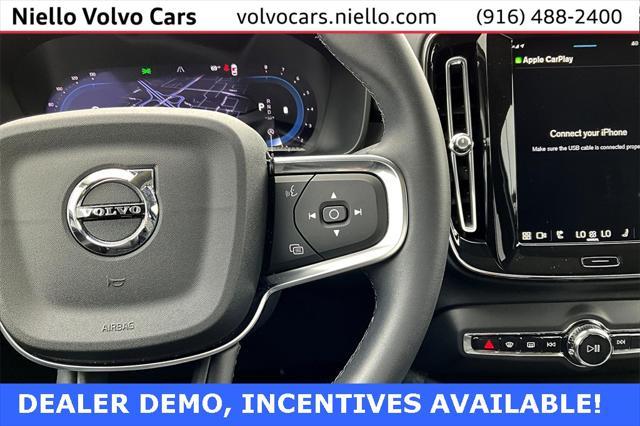 used 2024 Volvo XC40 car, priced at $42,100