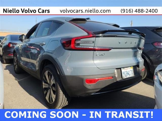 used 2023 Volvo C40 Recharge Pure Electric car, priced at $33,998