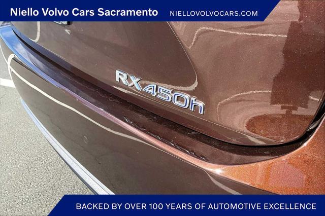 used 2018 Lexus RX 450h car, priced at $35,998