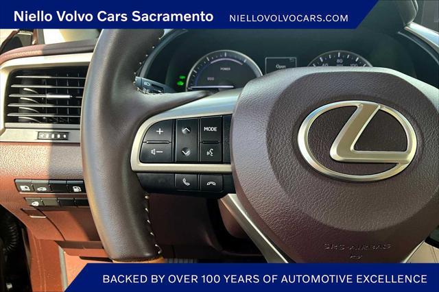 used 2018 Lexus RX 450h car, priced at $35,998