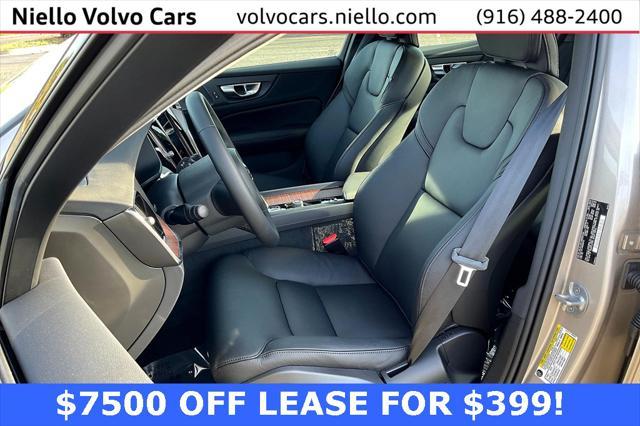 used 2024 Volvo S60 car, priced at $43,795