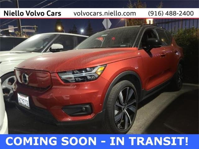 used 2022 Volvo XC40 Recharge Pure Electric car, priced at $31,430