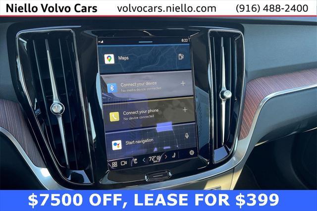 used 2024 Volvo S60 car, priced at $44,425