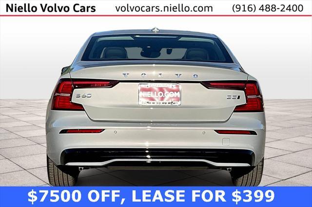 used 2024 Volvo S60 car, priced at $44,425