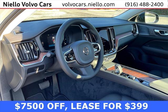 used 2024 Volvo S60 car, priced at $44,425