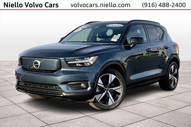 used 2022 Volvo XC40 Recharge Pure Electric car, priced at $29,801