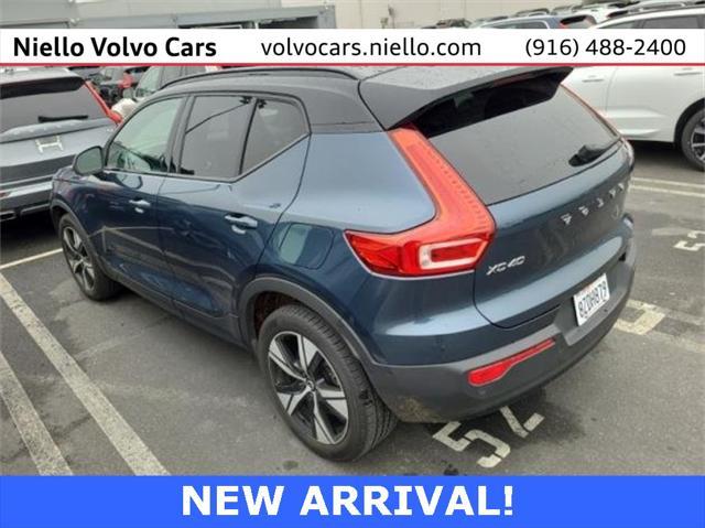 used 2022 Volvo XC40 Recharge Pure Electric car, priced at $32,902