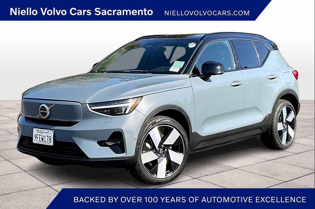 used 2023 Volvo XC40 Recharge Pure Electric car, priced at $33,440