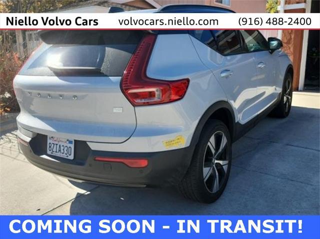 used 2022 Volvo XC40 Recharge Pure Electric car, priced at $31,943