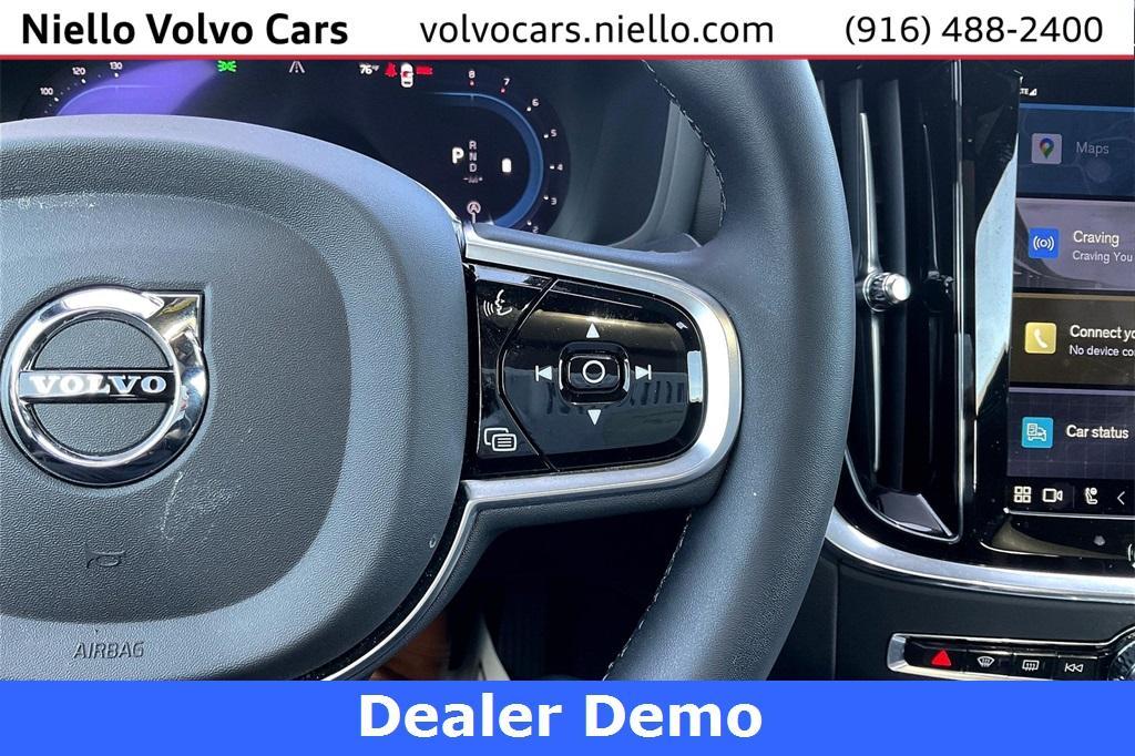 used 2024 Volvo S60 car, priced at $45,895