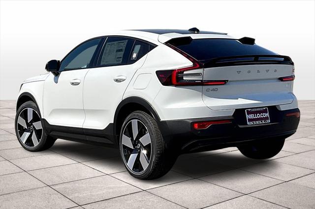 new 2024 Volvo C40 Recharge Pure Electric car, priced at $58,735