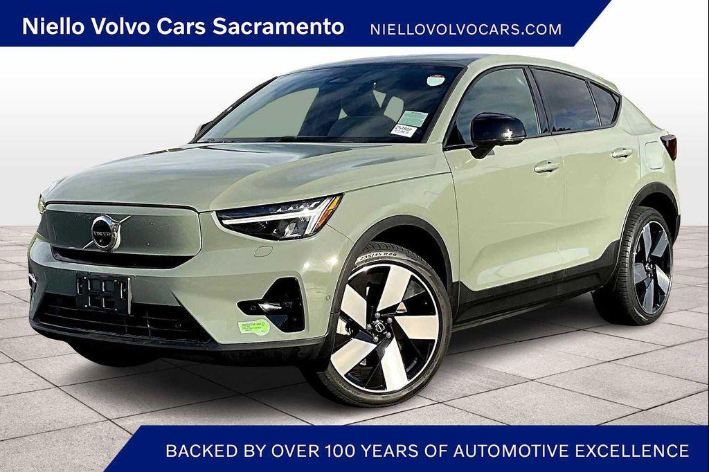 used 2023 Volvo C40 Recharge Pure Electric car, priced at $29,995