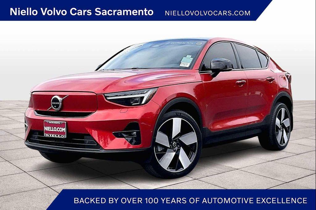 used 2023 Volvo C40 Recharge Pure Electric car, priced at $29,171