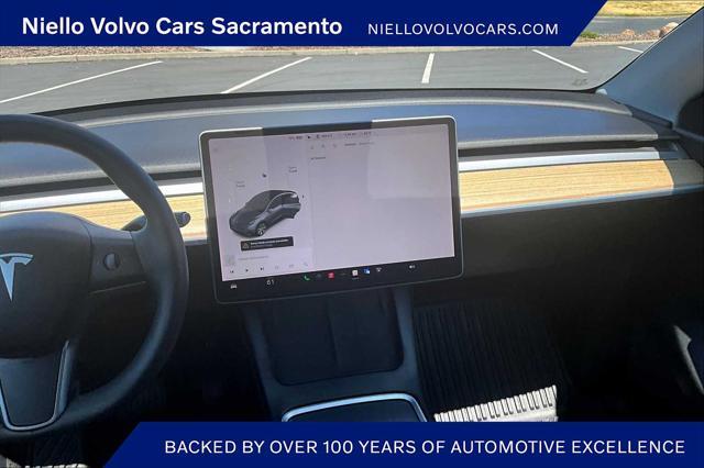 used 2021 Tesla Model Y car, priced at $27,998