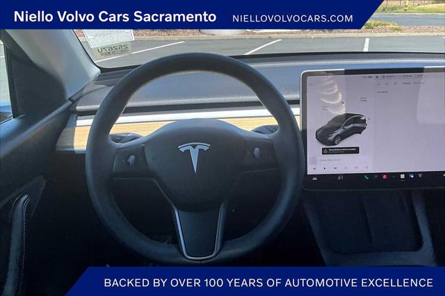 used 2021 Tesla Model Y car, priced at $27,998