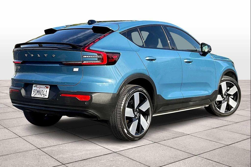 used 2023 Volvo C40 Recharge Pure Electric car, priced at $26,562