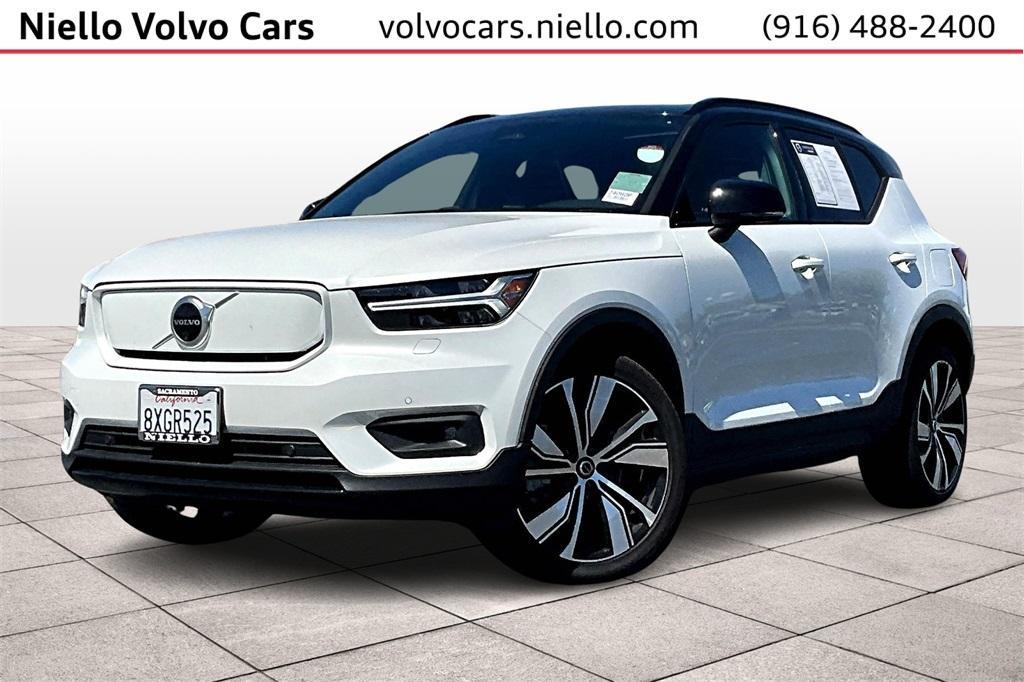 used 2021 Volvo XC40 Recharge Pure Electric car, priced at $31,908