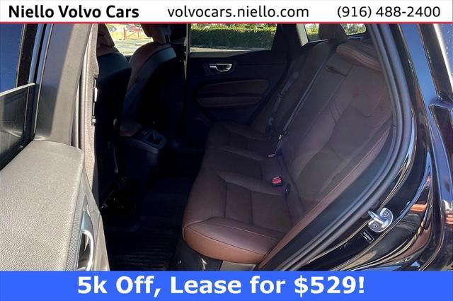 used 2024 Volvo XC60 car, priced at $51,525