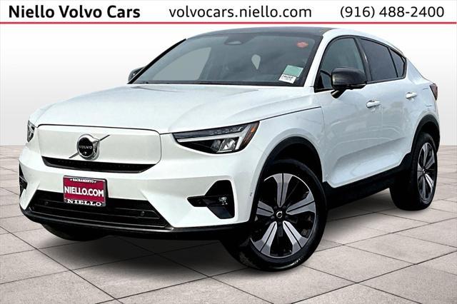 used 2023 Volvo C40 Recharge Pure Electric car, priced at $32,795