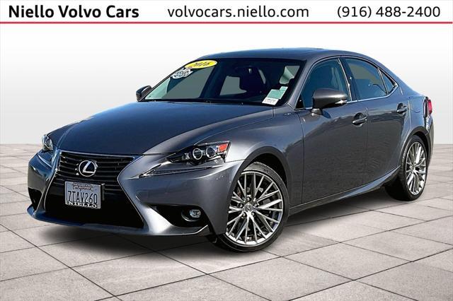 used 2016 Lexus IS 200t car, priced at $21,655