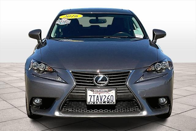 used 2016 Lexus IS 200t car, priced at $21,655