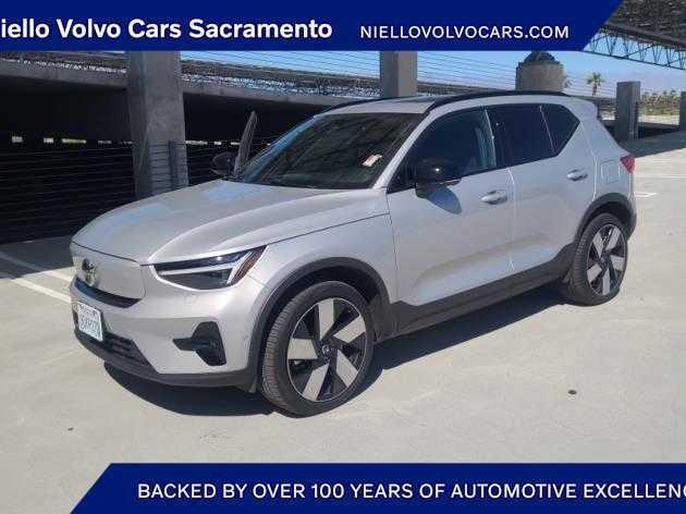 used 2023 Volvo XC40 Recharge Pure Electric car, priced at $36,998