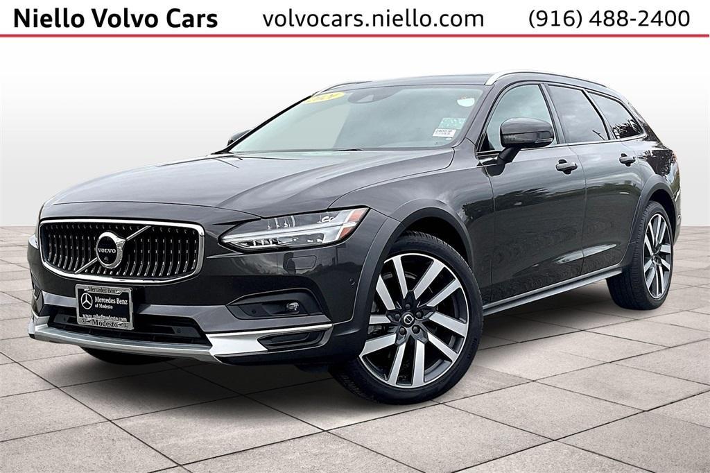 used 2021 Volvo V90 Cross Country car, priced at $45,988