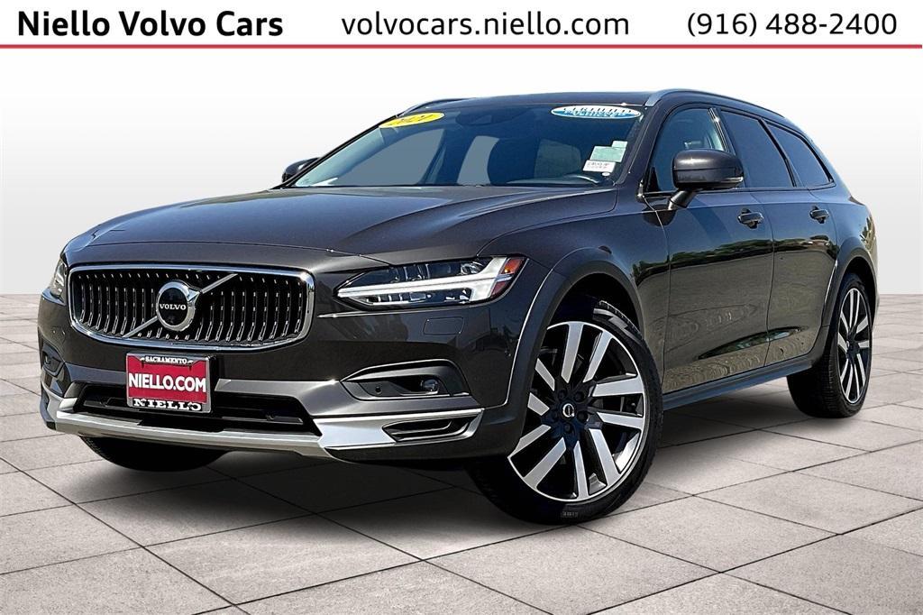 used 2021 Volvo V90 Cross Country car, priced at $43,801