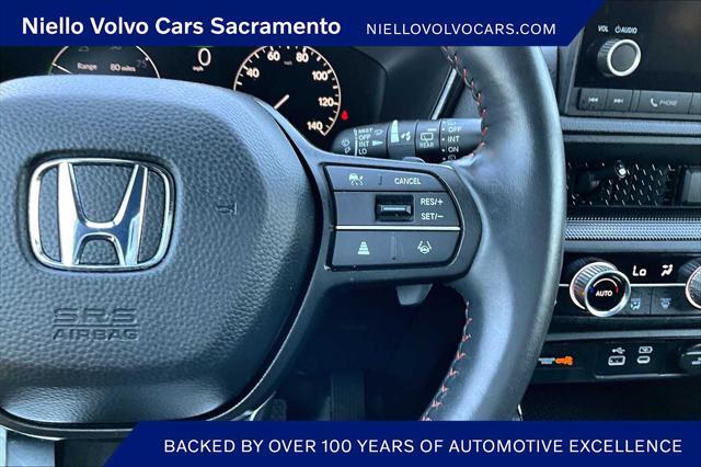 used 2023 Honda CR-V Hybrid car, priced at $32,220