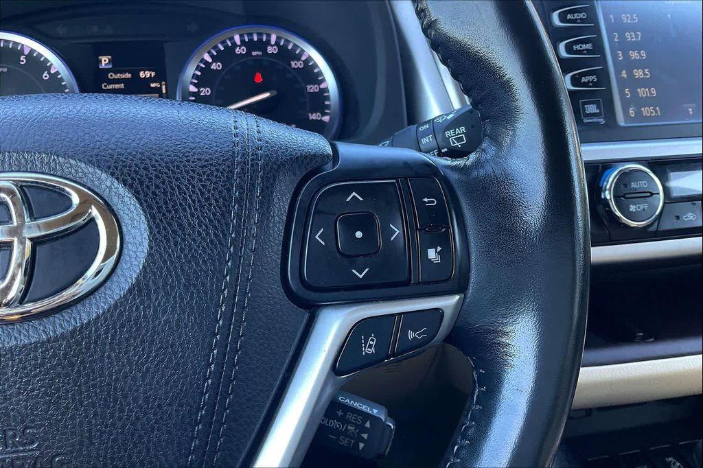 used 2017 Toyota Highlander car, priced at $23,698