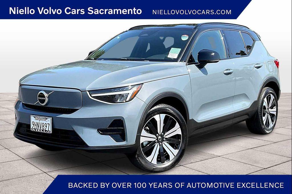 used 2023 Volvo XC40 Recharge Pure Electric car, priced at $29,998