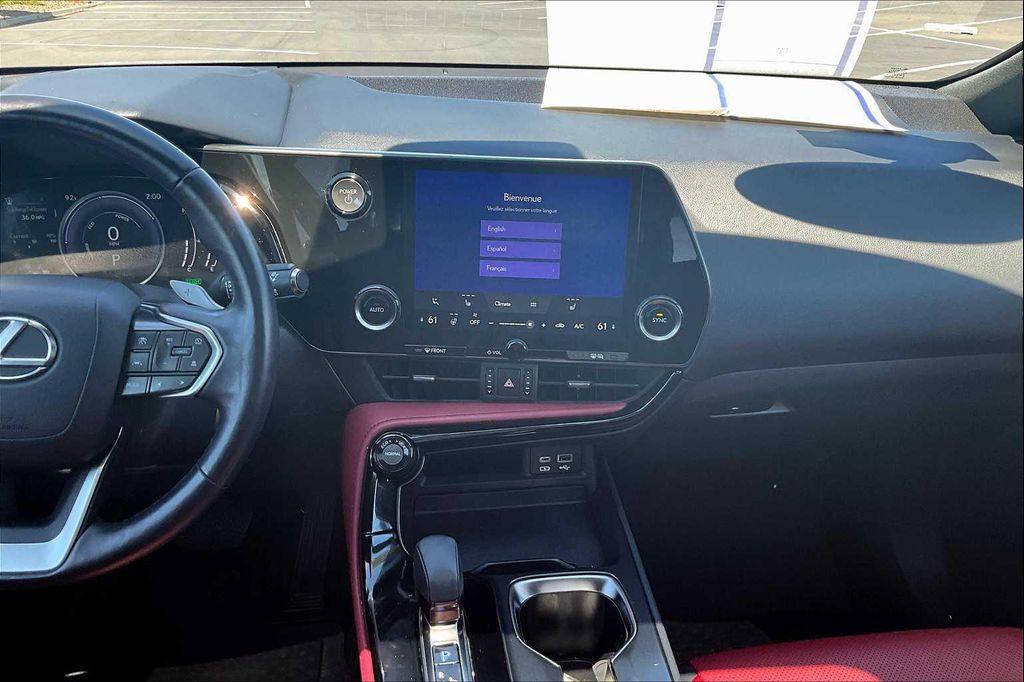 used 2022 Lexus NX 350h car, priced at $38,998