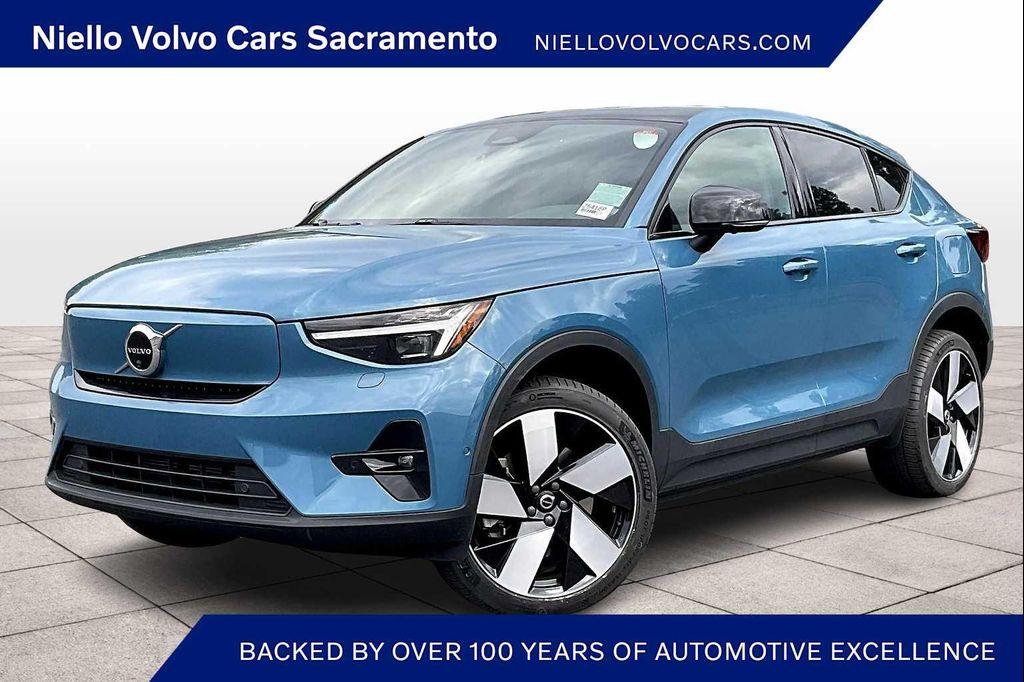 used 2023 Volvo C40 Recharge Pure Electric car, priced at $30,954