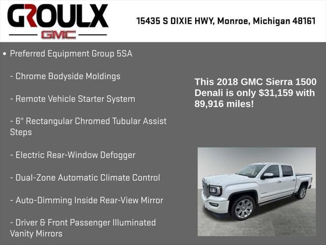used 2018 GMC Sierra 1500 car, priced at $31,159