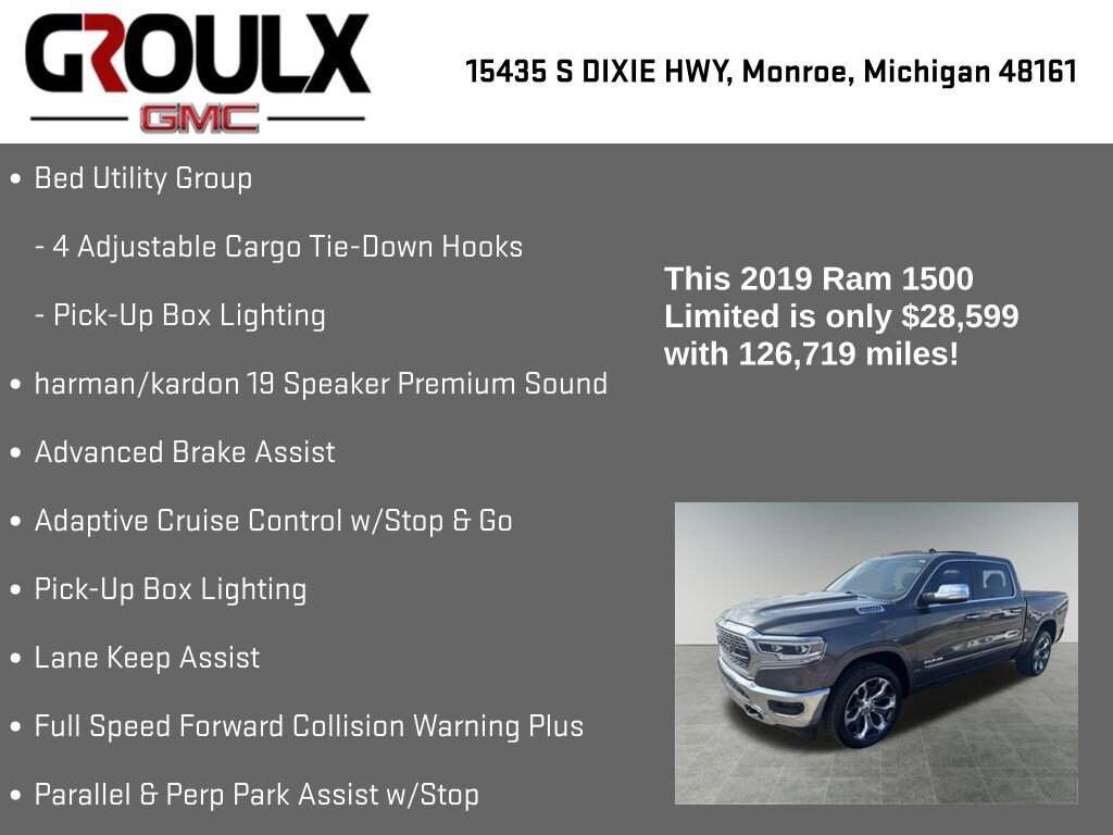 used 2019 Ram 1500 car, priced at $27,399
