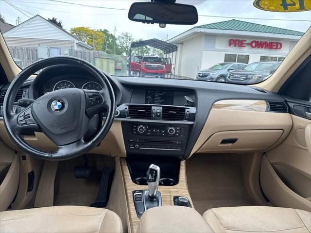 used 2014 BMW X3 car, priced at $9,299