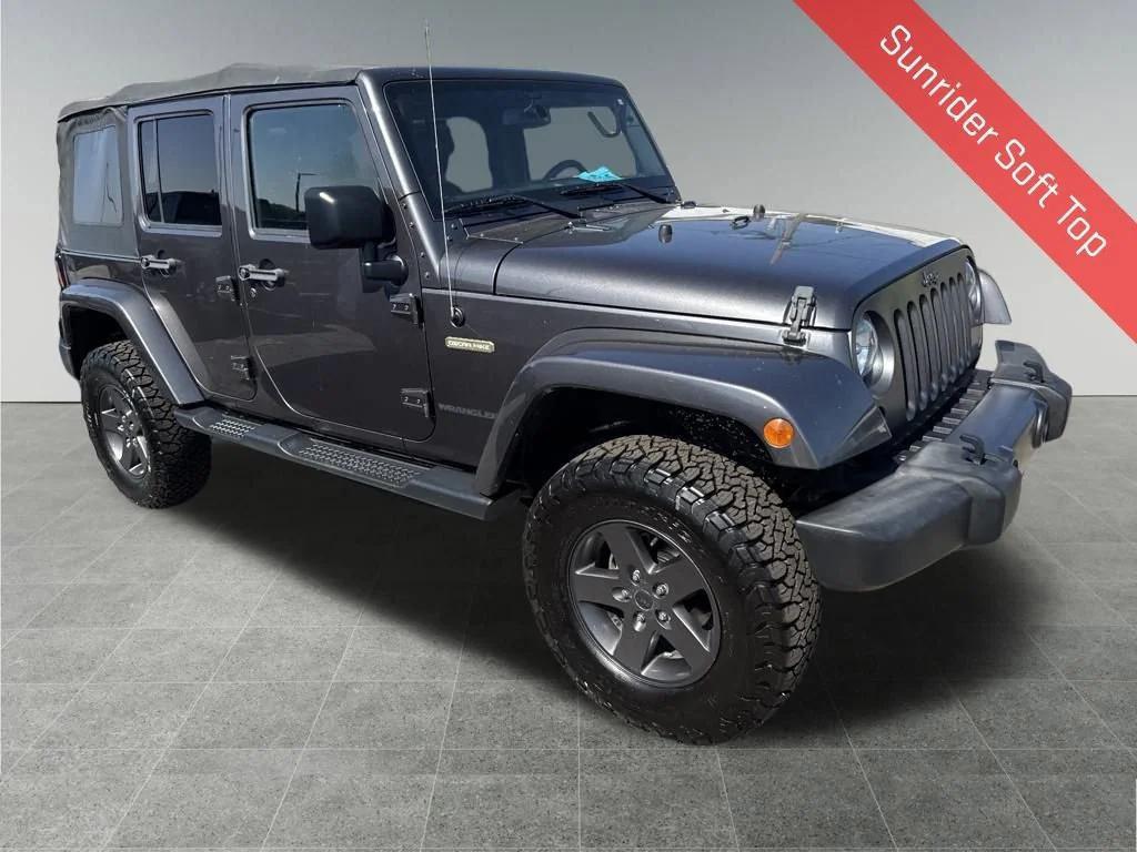 used 2016 Jeep Wrangler Unlimited car, priced at $19,189