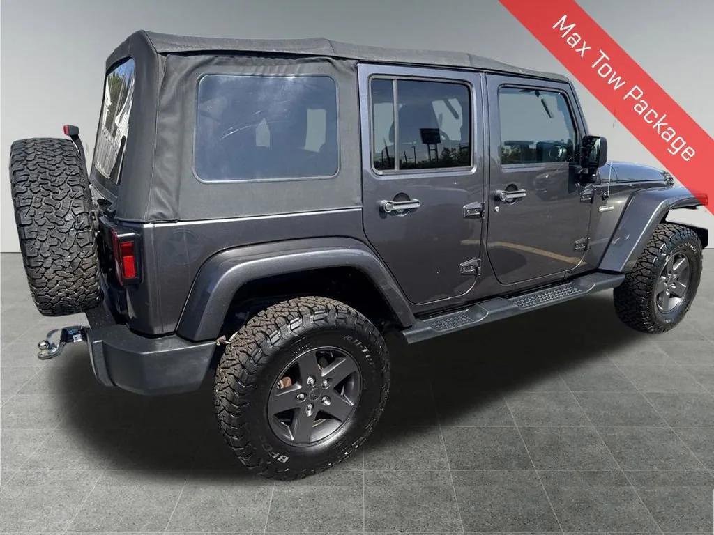 used 2016 Jeep Wrangler Unlimited car, priced at $19,189