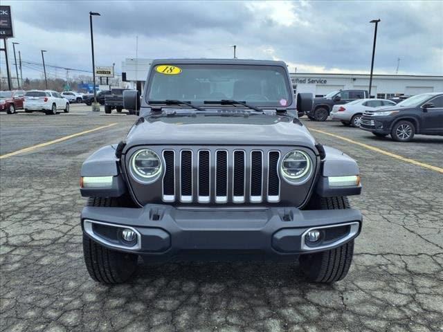 used 2018 Jeep Wrangler Unlimited car, priced at $25,899