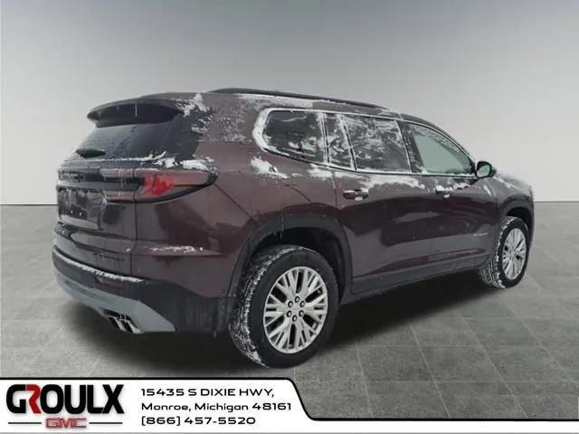 new 2025 GMC Acadia car, priced at $51,280
