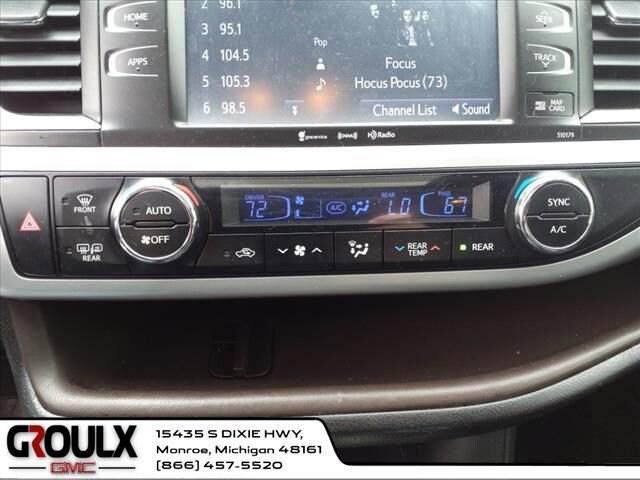 used 2018 Toyota Highlander car, priced at $17,995