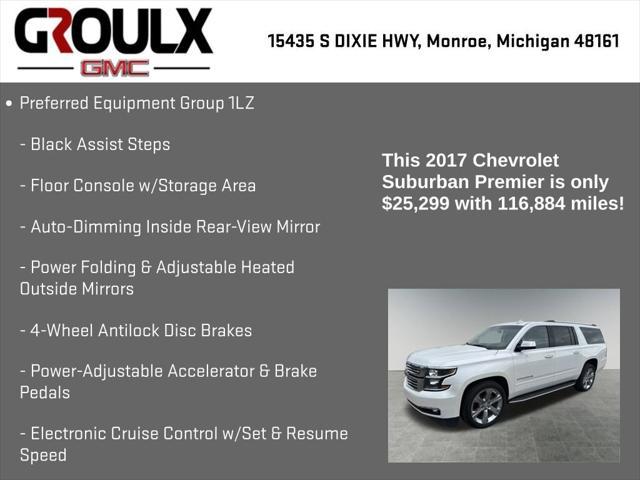 used 2017 Chevrolet Suburban car, priced at $25,299