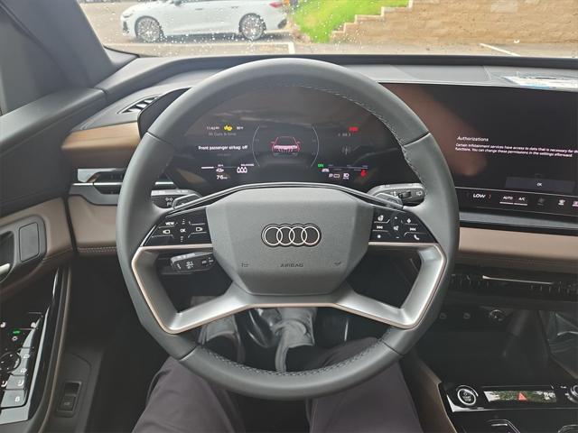 new 2025 Audi Q6 e-tron car, priced at $70,315