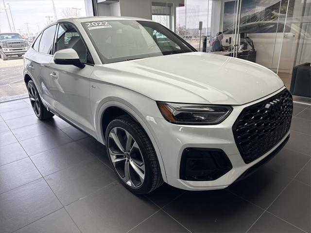 used 2022 Audi Q5 car, priced at $39,500